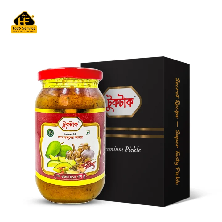 আম রসুনের আচার | Mango Garlic Pickle