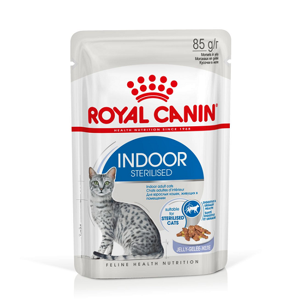 Royal Canin Indoor Sterilised in Jelly 85g Wholesale Express BD